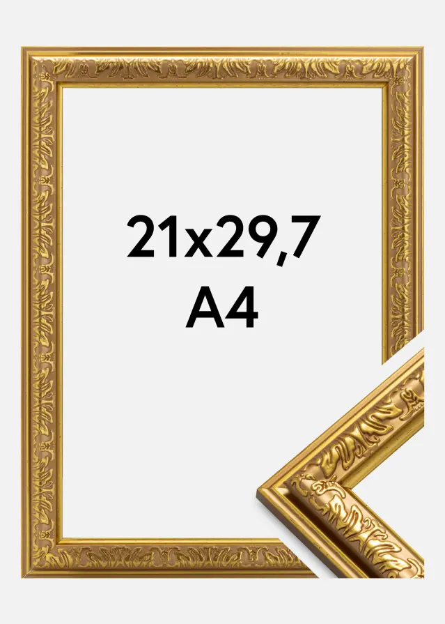 Keret Nostalgia Arany 21x29,7 cm (A4)