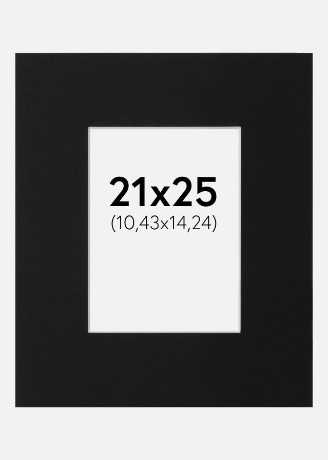 Paszpartu Fekete Standard (Fehér Mag) 21x25 cm (10,43x14,24)