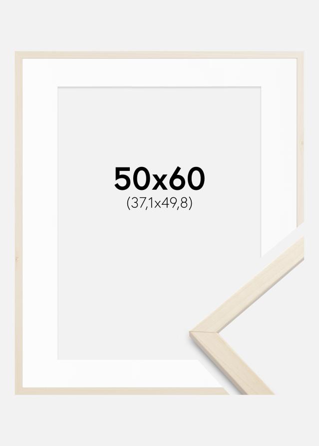 Keret Edsbyn Juharfa 50x60 cm - Paszpartu Fehér 15x20 inches