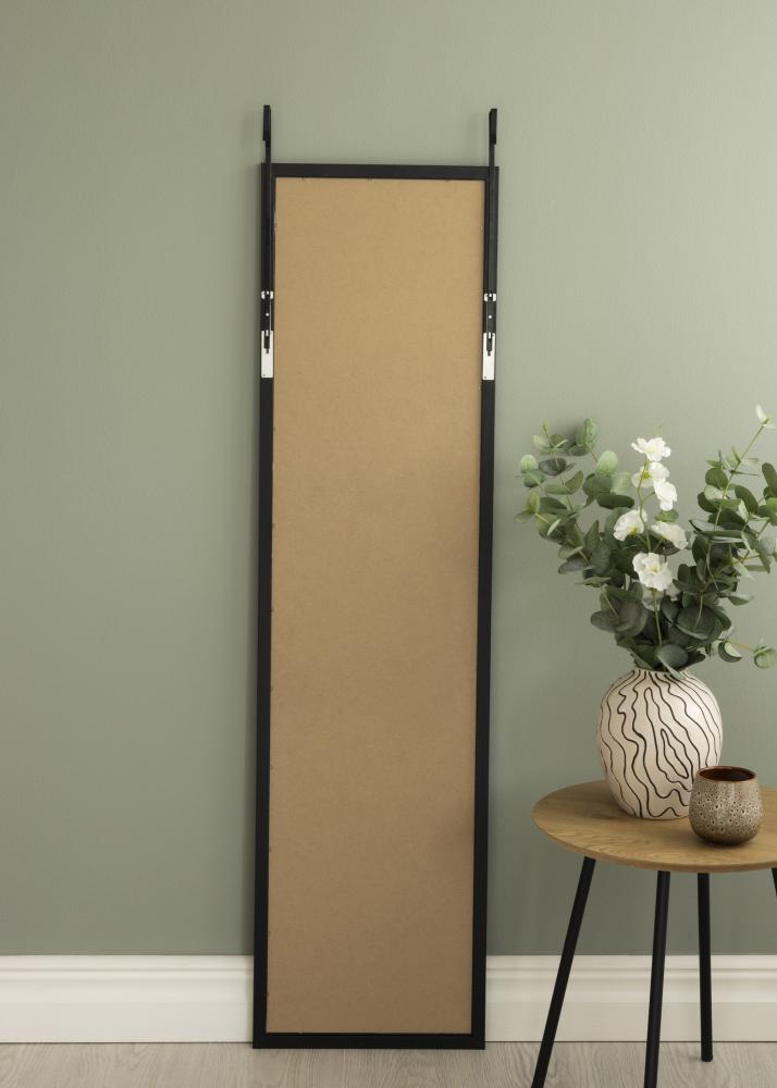 Tükör Overdoor Fekete 34x126 cm