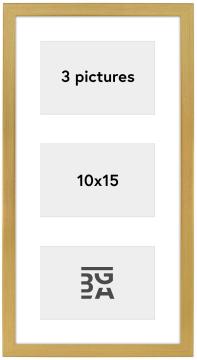 Edsbyn Kollázs keret XVI Arany - 3 Képek (10x15 cm)