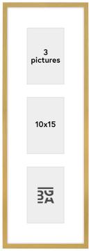 Edsbyn Kollázs keret IV Arany - 3 Képek (10x15 cm)
