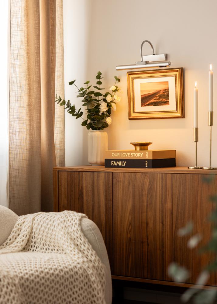 KAILA Spark Elemes Képvilágítás 35 cm - Ezüst