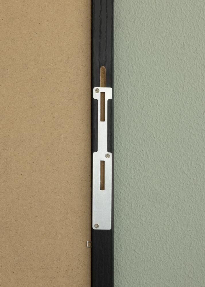 Tükör Overdoor Fekete 34x126 cm