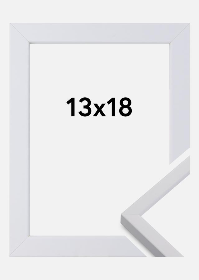 Keret Kizárólagos Fehér 13x18 cm