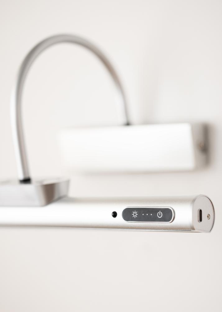 KAILA Spark Elemes Képvilágítás 35 cm - Ezüst