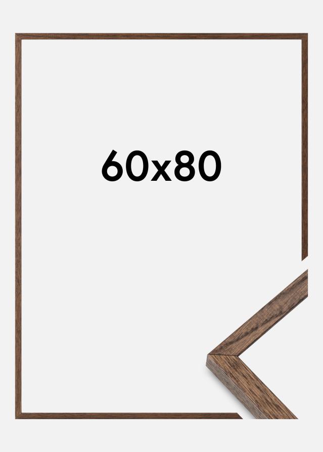 Massive Oak Akrilüveg Dark Painted 60x80 cm