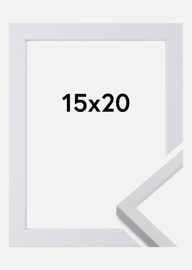 Keret Kizárólagos Fehér 15x20 cm