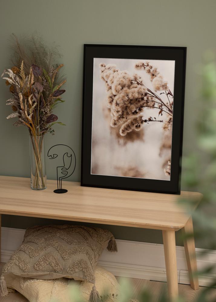 Keret Galant Fekete 40x50 cm - Paszpartu Fekete 12x16 inches