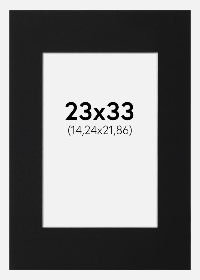 Paszpartu Fekete Standard (Fehér Mag) 23x33 cm (14,24x21,86)