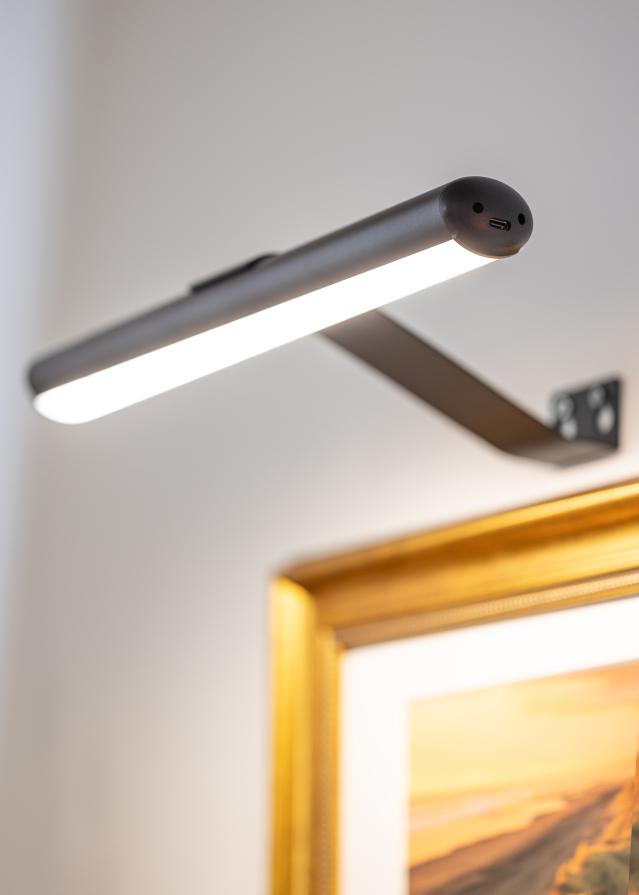 KAILA Lux Elemes Képvilágítás 33 cm - Fekete