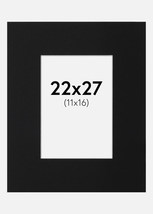 Paszpartu Fekete Standard (Fehér Mag) 22x27 cm (11x16)