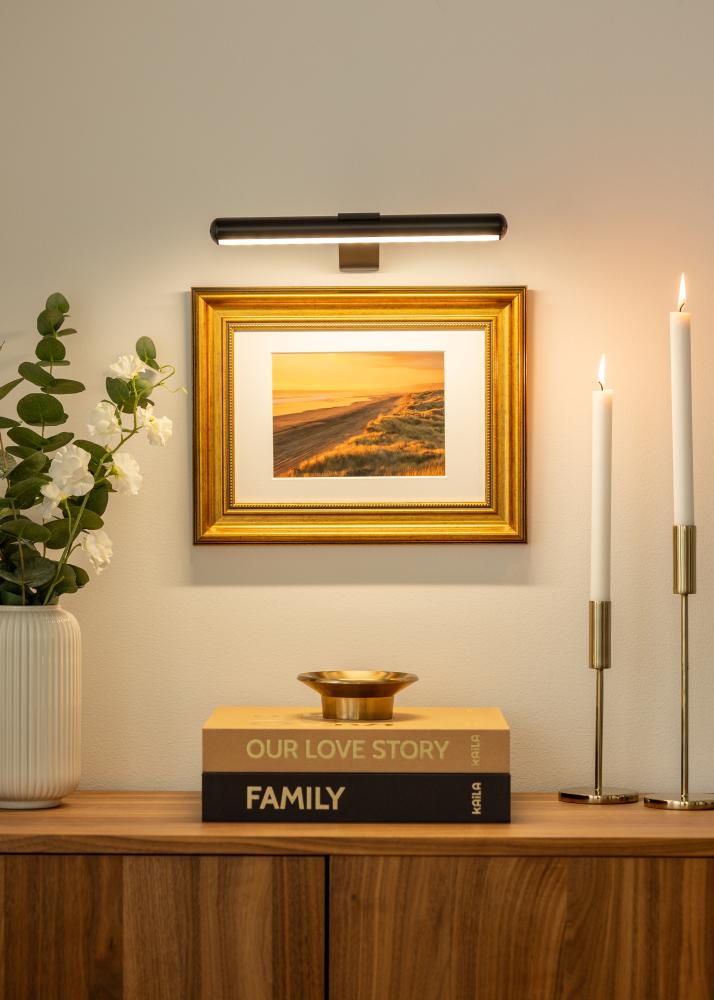 KAILA Lux Elemes Képvilágítás 33 cm - Fekete