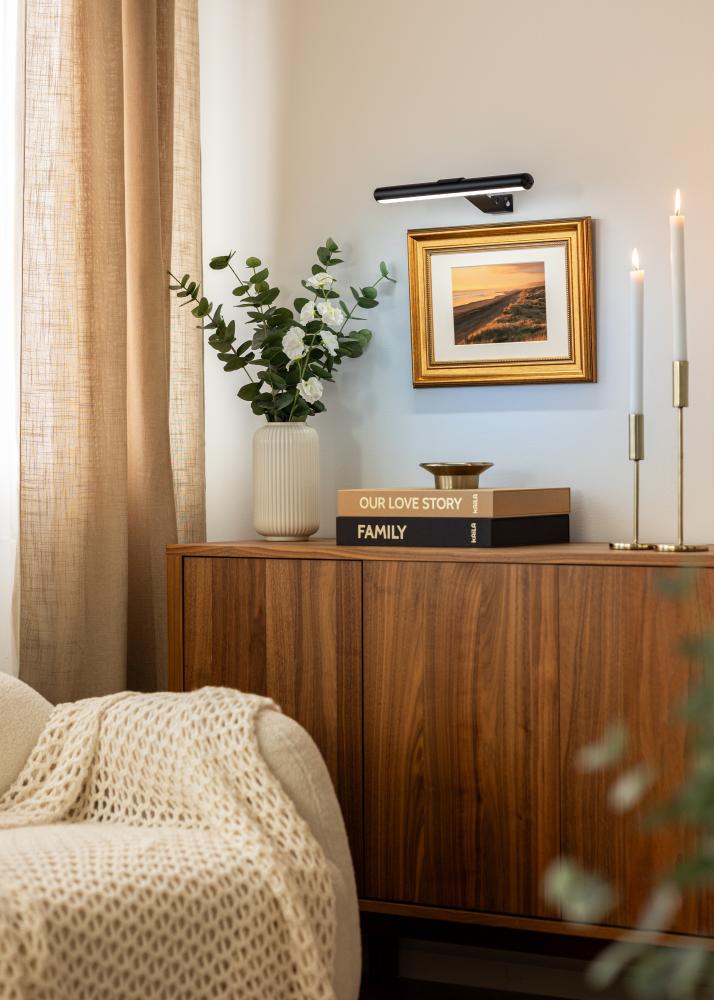 KAILA Lux Elemes Képvilágítás 33 cm - Fekete