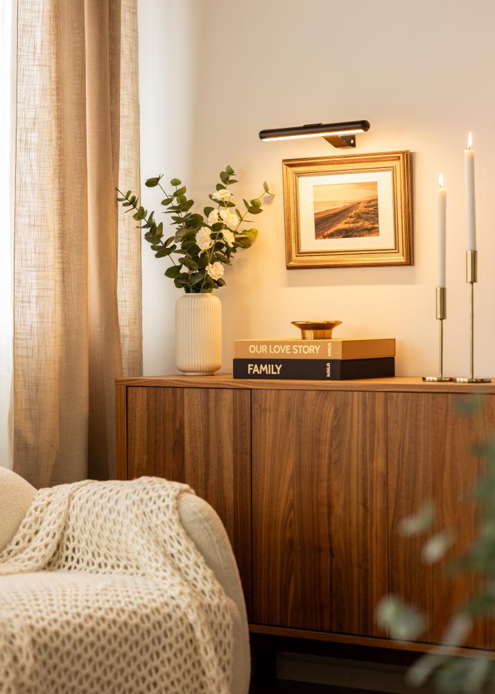 KAILA Lux Elemes Képvilágítás 33 cm - Fekete