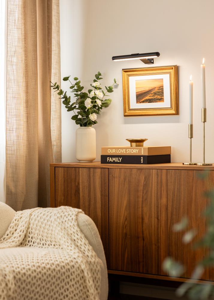 KAILA Lux Elemes Képvilágítás 33 cm - Fekete