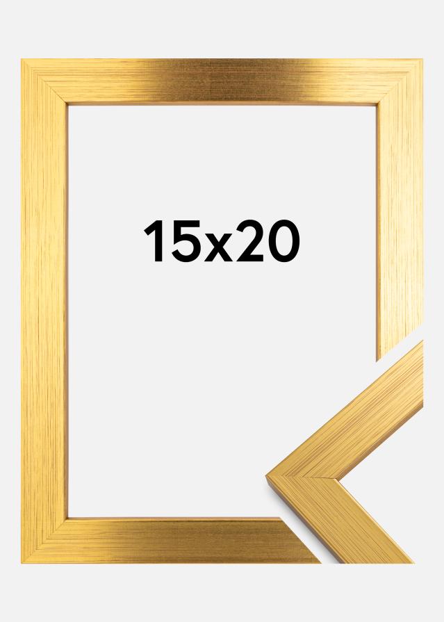 Keret Gold Wood 15x20 cm