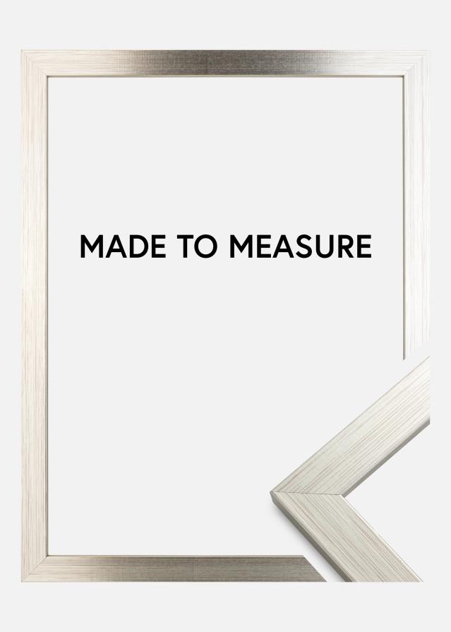 Keret Ezüst Wood - Választható méret