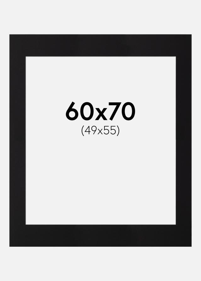 Paszpartu Canson Fekete Fehér él 60x70 cm (49x55)