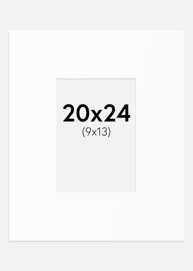 Paszpartu Standard fehér (fehér mag) 20x24 cm (9x13)