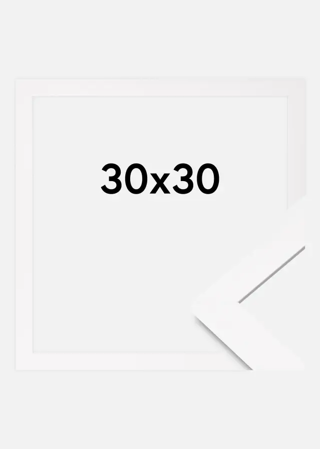 Keret BGA Classic Akrilüveg Fehér 30x30 cm