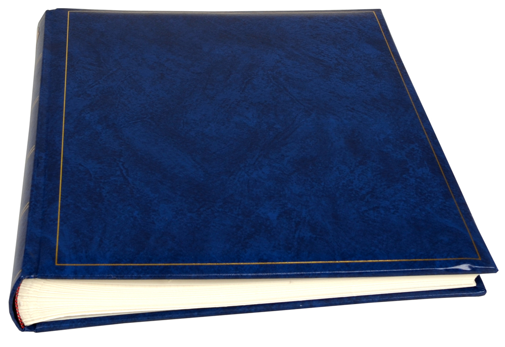 Henzo Basic Line Fotóalbum Kék - 30x36 cm (80 Fehérek Oldalak / 40 lap)