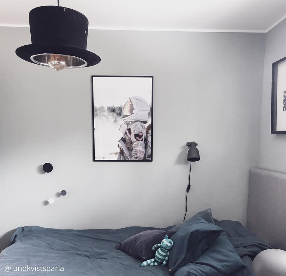 Gyerekszoba dekoráció - poszter űrhajóssal