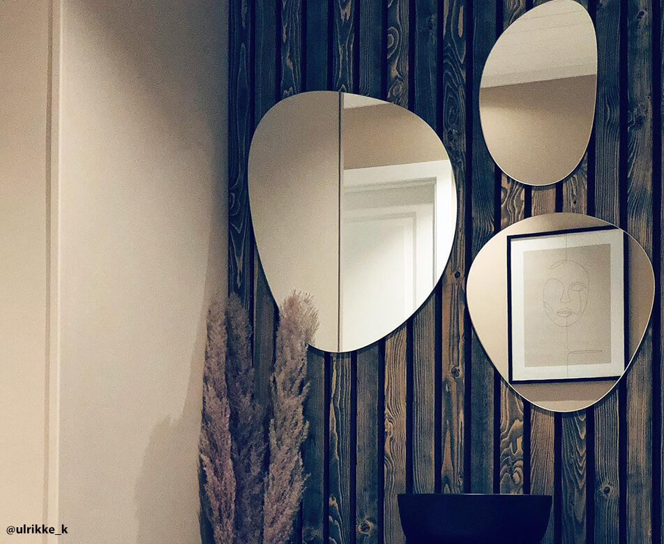 Aszimmetrikus tükrök készlete