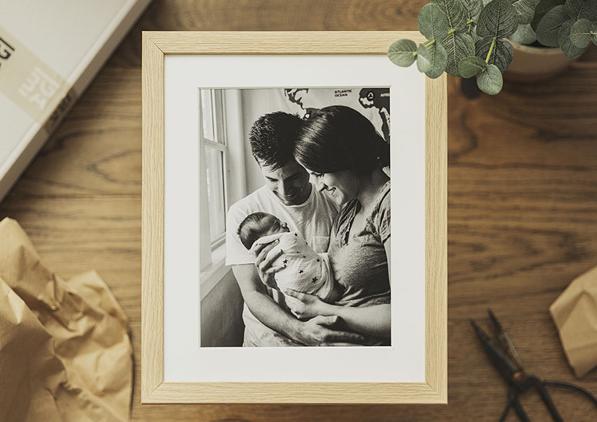 Képkeret paszpartuval